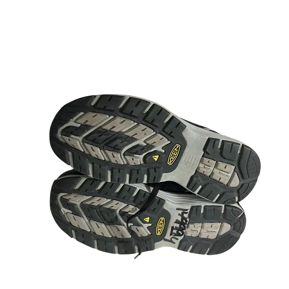 Keen‎ Utility Sparta Low ESD Aluminum Toe Work Shoes Black Metatarsal Guard 9.5